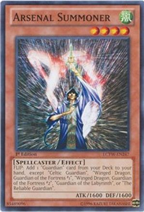 Arsenal Summoner (LCYW-EN247) - Legendary Collection 3: Yugi's World 1st Edition Legendary Collection 3: Yugi's World Yugioh Single  Squirtle Squad Card Shop.