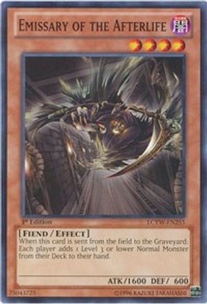 Emissary of the Afterlife (LCYW-EN255) - Legendary Collection 3: Yugi's World 1st Edition Legendary Collection 3: Yugi's World Yugioh Single  Squirtle Squad Card Shop.