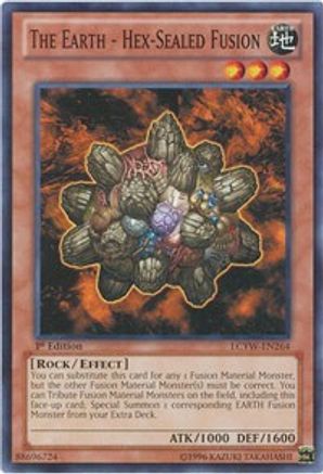 The Earth - Hex-Sealed Fusion (LCYW-EN264) - Legendary Collection 3: Yugi's World Unlimited Legendary Collection 3: Yugi's World Yugioh Single  Squirtle Squad Card Shop.