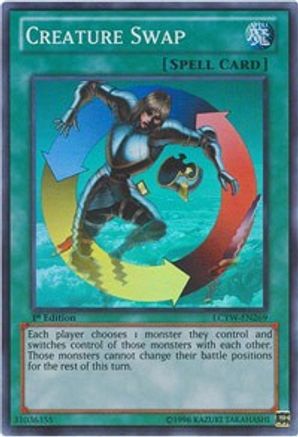 Creature Swap (LCYW-EN269) - Legendary Collection 3: Yugi's World Unlimited Legendary Collection 3: Yugi's World Yugioh Single  Squirtle Squad Card Shop.