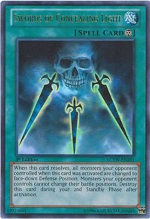 Swords of Concealing Light (LCYW-EN281) - Legendary Collection 3: Yugi's World 1st Edition Legendary Collection 3: Yugi's World Yugioh Single  Squirtle Squad Card Shop.