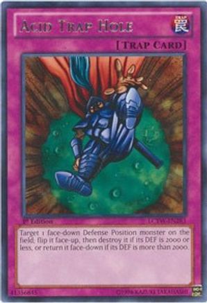 Acid Trap Hole (LCYW-EN283) - Legendary Collection 3: Yugi's World 1st Edition Legendary Collection 3: Yugi's World Yugioh Single  Squirtle Squad Card Shop.