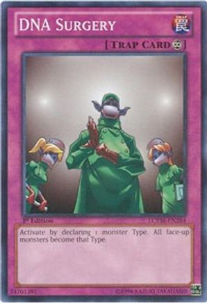 DNA Surgery (LCYW-EN284) - Legendary Collection 3: Yugi's World Unlimited Legendary Collection 3: Yugi's World Yugioh Single  Squirtle Squad Card Shop.