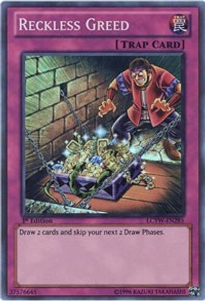 Reckless Greed (LCYW-EN285) - Legendary Collection 3: Yugi's World Unlimited Legendary Collection 3: Yugi's World Yugioh Single  Squirtle Squad Card Shop.
