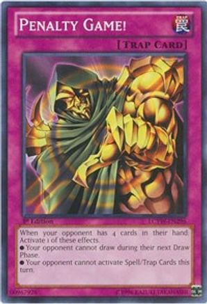 Penalty Game! (LCYW-EN296) - Legendary Collection 3: Yugi's World 1st Edition Legendary Collection 3: Yugi's World Yugioh Single  Squirtle Squad Card Shop.