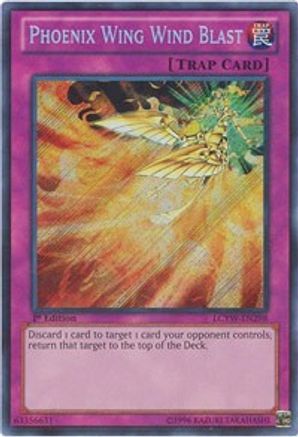 Phoenix Wing Wind Blast (LCYW-EN298) - Legendary Collection 3: Yugi's World 1st Edition Legendary Collection 3: Yugi's World Yugioh Single  Squirtle Squad Card Shop.