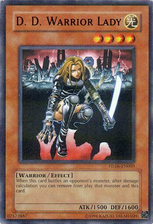 D.D. Warrior Lady (HL06-EN003) - Hobby League 6 Unlimited Hobby League 6 Yugioh Single  Squirtle Squad Card Shop.