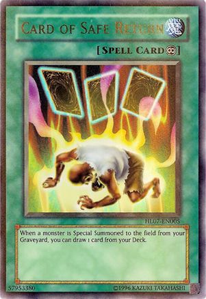 Card of Safe Return (HL07-EN005) - Hobby League 7 Unlimited Hobby League 7 Yugioh Single  Squirtle Squad Card Shop.