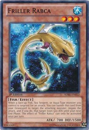 Friller Rabca (SDRE-EN022) - Structure Deck: Realm of the Sea Emperor 1st Edition Structure Deck: Realm of the Sea Emperor Yugioh Single  Squirtle Squad Card Shop.