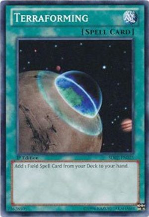 Terraforming (SDRE-EN025) - Structure Deck: Realm of the Sea Emperor 1st Edition Structure Deck: Realm of the Sea Emperor Yugioh Single  Squirtle Squad Card Shop.