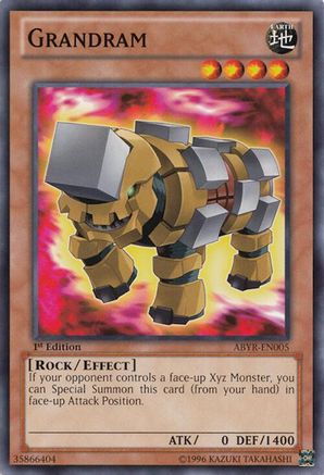 Grandram (ABYR-EN005) - Abyss Rising 1st Edition Abyss Rising Yugioh Single  Squirtle Squad Card Shop.
