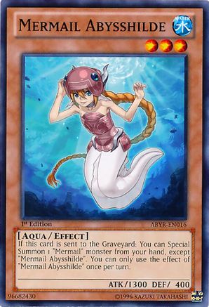 Mermail Abysshilde (ABYR-EN016) - Abyss Rising 1st Edition Abyss Rising Yugioh Single  Squirtle Squad Card Shop.