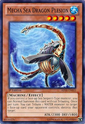 Mecha Sea Dragon Plesion (ABYR-EN033) - Abyss Rising 1st Edition Abyss Rising Yugioh Single  Squirtle Squad Card Shop.