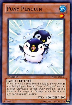 Puny Penguin (ABYR-EN037) - Abyss Rising 1st Edition Abyss Rising Yugioh Single  Squirtle Squad Card Shop.