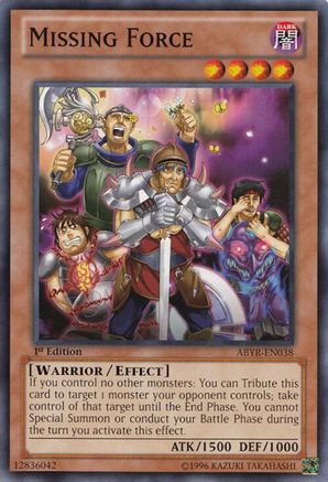 Missing Force (ABYR-EN038) - Abyss Rising Unlimited Abyss Rising Yugioh Single  Squirtle Squad Card Shop.