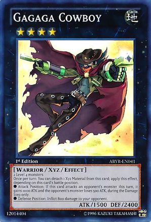 Gagaga Cowboy (ABYR-EN041) - Abyss Rising 1st Edition Abyss Rising Yugioh Single  Squirtle Squad Card Shop.