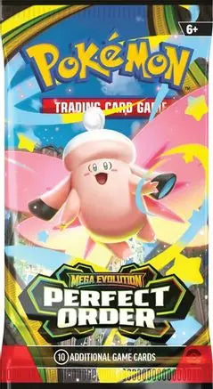 Perfect Order Booster Pack ME03: Perfect Order Pokemon Sealed  Squirtle Squad Card Shop.