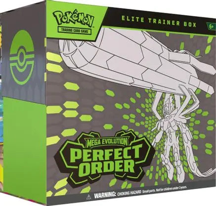 Perfect Order Elite Trainer Box ME03: Perfect Order Pokemon Sealed  Squirtle Squad Card Shop.