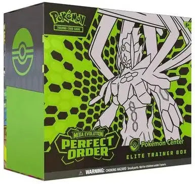 Pokemon TCG - Mega Evolution Perfect Order Pokemon Center Elite Trainer Box - Exclusive - Sealed - English ME03: Perfect Order Pokemon Sealed  Squirtle Squad Card Shop.