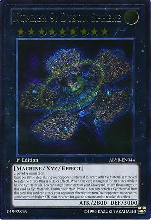 Number 9: Dyson Sphere (UTR) (ABYR-EN044) - Abyss Rising Unlimited Abyss Rising Yugioh Single  Squirtle Squad Card Shop.