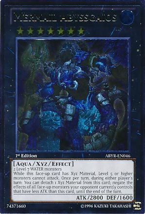 Mermail Abyssgaios (UTR) (ABYR-EN046) - Abyss Rising 1st Edition Abyss Rising Yugioh Single  Squirtle Squad Card Shop.