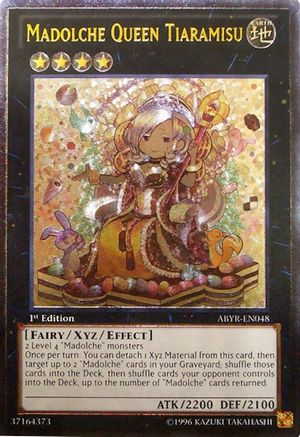 Madolche Queen Tiaramisu (UTR) (ABYR-EN048) - Abyss Rising 1st Edition Abyss Rising Yugioh Single  Squirtle Squad Card Shop.