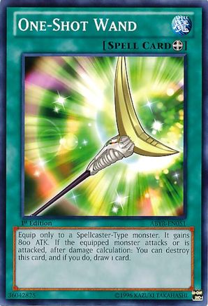 One-Shot Wand (ABYR-EN051) - Abyss Rising 1st Edition Abyss Rising Yugioh Single  Squirtle Squad Card Shop.