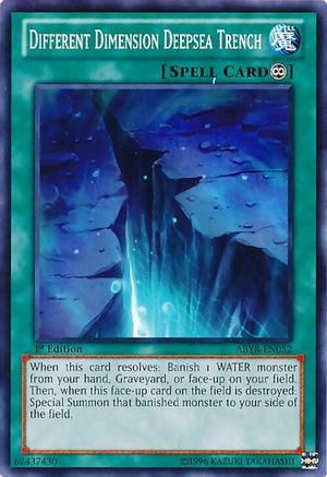 Different Dimension Deepsea Trench (ABYR-EN052) - Abyss Rising Unlimited Abyss Rising Yugioh Single  Squirtle Squad Card Shop.