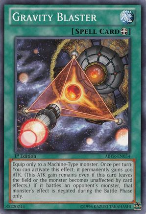 Gravity Blaster (ABYR-EN054) - Abyss Rising Unlimited Abyss Rising Yugioh Single  Squirtle Squad Card Shop.