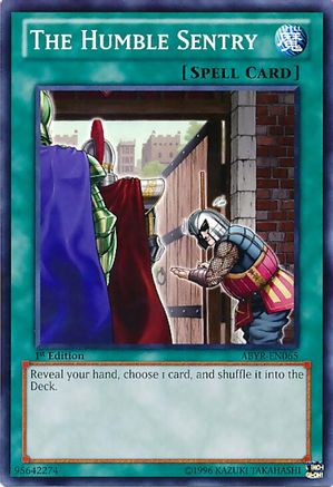 The Humble Sentry (ABYR-EN065) - Abyss Rising Unlimited Abyss Rising Yugioh Single  Squirtle Squad Card Shop.