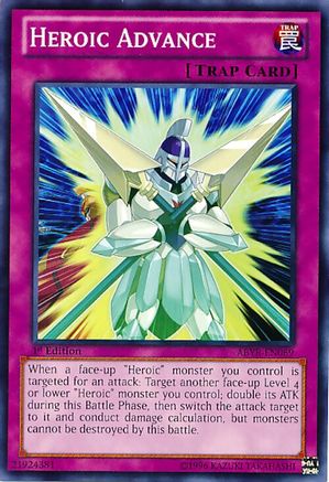 Heroic Advance (ABYR-EN069) - Abyss Rising 1st Edition Abyss Rising Yugioh Single  Squirtle Squad Card Shop.