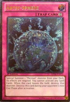 Abyss-sphere (UTR) (ABYR-EN072) - Abyss Rising Unlimited Abyss Rising Yugioh Single  Squirtle Squad Card Shop.