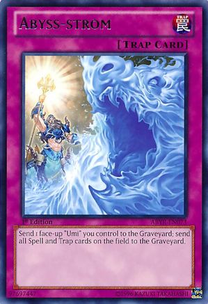 Abyss-strom (ABYR-EN073) - Abyss Rising 1st Edition Abyss Rising Yugioh Single  Squirtle Squad Card Shop.