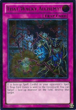 That Wacky Alchemy! (UTR) (ABYR-EN077) - Abyss Rising 1st Edition Abyss Rising Yugioh Single  Squirtle Squad Card Shop.