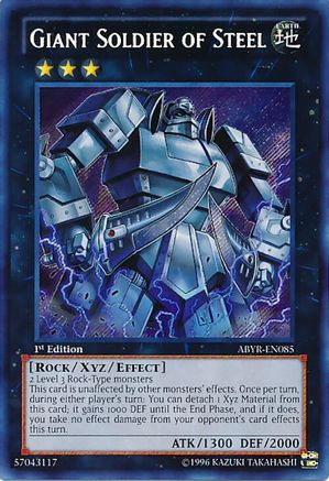 Giant Soldier of Steel (ABYR-EN085) - Abyss Rising Unlimited Abyss Rising Yugioh Single  Squirtle Squad Card Shop.