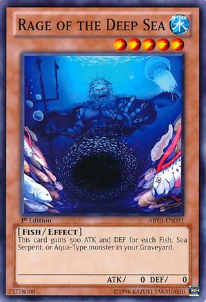 Rage of the Deep Sea (ABYR-EN091) - Abyss Rising 1st Edition Abyss Rising Yugioh Single  Squirtle Squad Card Shop.
