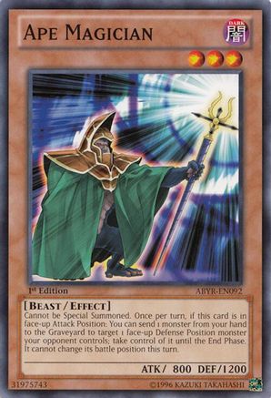 Ape Magician (ABYR-EN092) - Abyss Rising 1st Edition Abyss Rising Yugioh Single  Squirtle Squad Card Shop.
