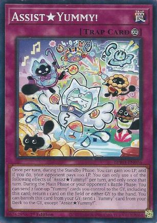 AssistYummy! (BPRO-EN076) - Burst Protocol 1st Edition Burst Protocol Yugioh Single  Squirtle Squad Card Shop.
