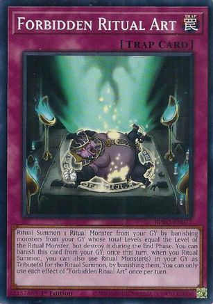 Forbidden Ritual Art (BPRO-EN077) - Burst Protocol 1st Edition Burst Protocol Yugioh Single  Squirtle Squad Card Shop.