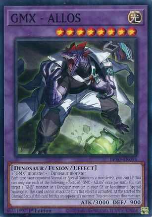 GMX - ALLOS (BPRO-EN094) - Burst Protocol 1st Edition Burst Protocol Yugioh Single  Squirtle Squad Card Shop.