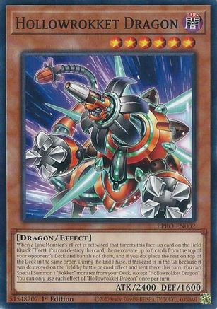 Hollowrokket Dragon (BPRO-EN002) - Burst Protocol 1st Edition Burst Protocol Yugioh Single  Squirtle Squad Card Shop.