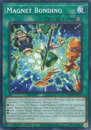 Magnet Bonding (BPRO-EN053) - Burst Protocol 1st Edition Burst Protocol Yugioh Single  Squirtle Squad Card Shop.