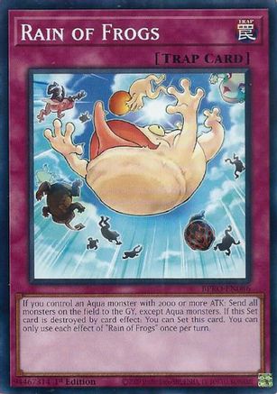 Rain of Frogs (BPRO-EN086) - Burst Protocol 1st Edition Burst Protocol Yugioh Single  Squirtle Squad Card Shop.