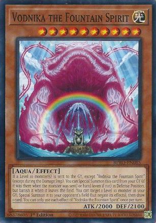 Vodnika the Fountain Spirit (BPRO-EN085) - Burst Protocol 1st Edition Burst Protocol Yugioh Single  Squirtle Squad Card Shop.