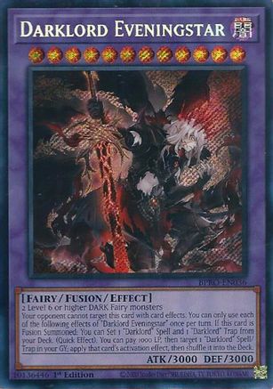 Darklord Eveningstar (BPRO-EN036) - Burst Protocol 1st Edition Burst Protocol Yugioh Single  Squirtle Squad Card Shop.