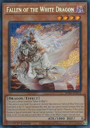Fallen of the White Dragon (BPRO-EN024) - Burst Protocol 1st Edition Burst Protocol Yugioh Single  Squirtle Squad Card Shop.
