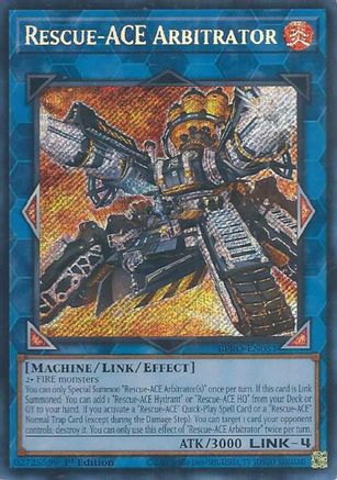 Rescue-ACE Arbitrator (BPRO-EN051) - Burst Protocol 1st Edition Burst Protocol Yugioh Single  Squirtle Squad Card Shop.