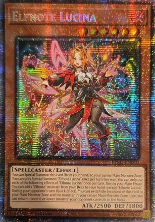 Elfnote Lucina (Starlight Rare) (BPRO-EN010) - Burst Protocol 1st Edition Burst Protocol Yugioh Single  Squirtle Squad Card Shop.