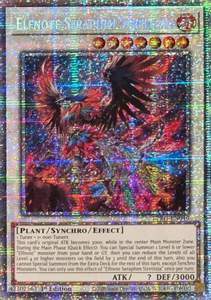 Elfnote Seraphim Strelitzia (Starlight Rare) (BPRO-EN040) - Burst Protocol 1st Edition Burst Protocol Yugioh Single  Squirtle Squad Card Shop.