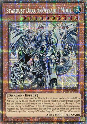 Stardust Dragon/Assault Mode (Starlight Rare) (BPRO-EN101) - Burst Protocol 1st Edition Burst Protocol Yugioh Single  Squirtle Squad Card Shop.